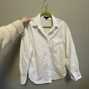 White Button-Up Shirt